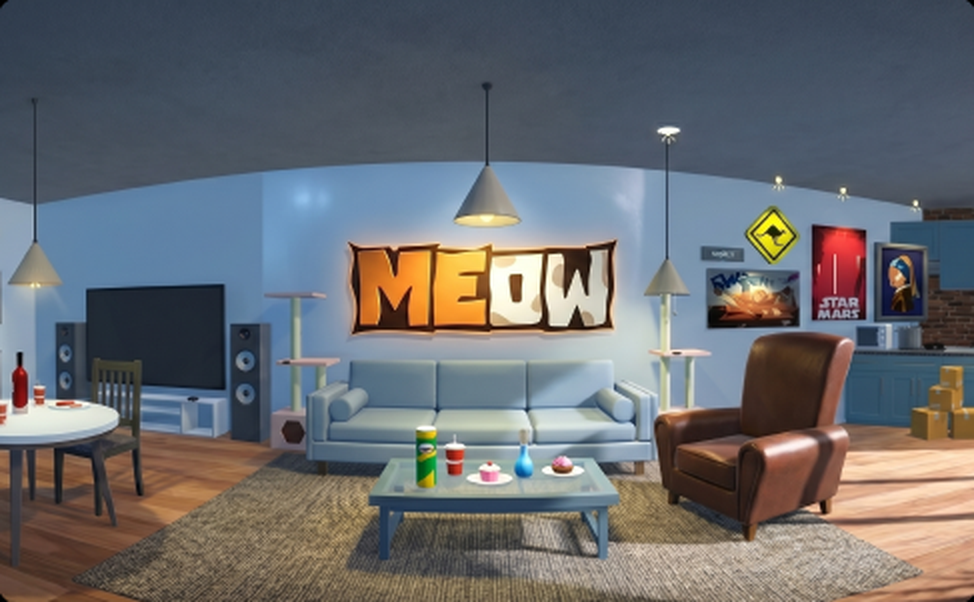 Meow VR game